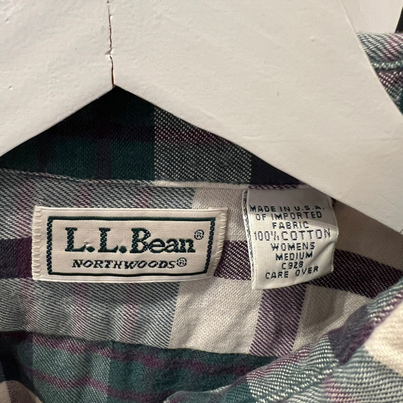 90’s LL Bean チェックシャツ