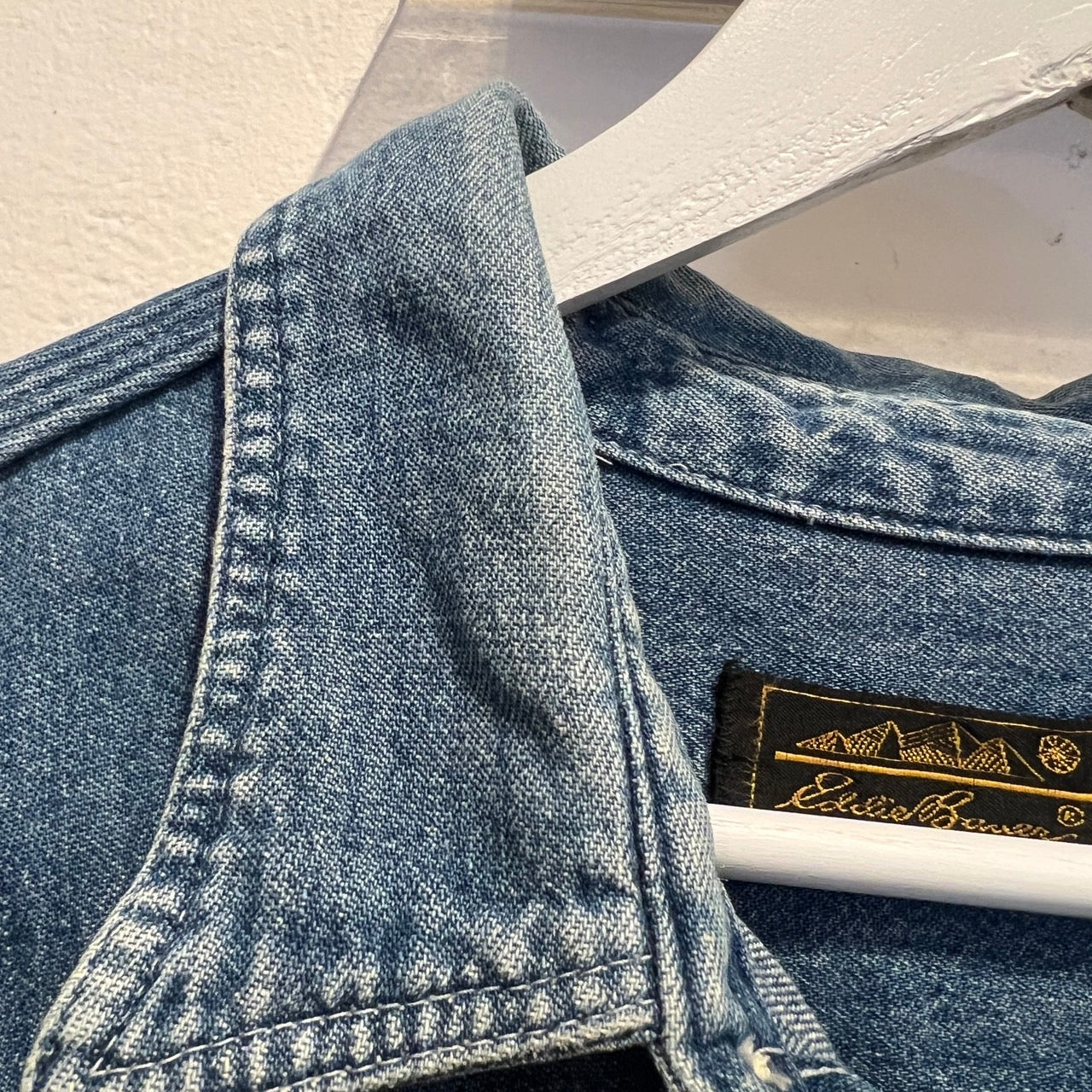 80’s-90’s エディーバウアー デニムシャツ