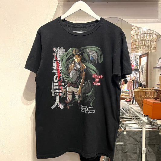 海外オフィシャル 進撃の巨人 リヴァイ兵長T