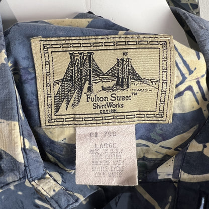 90s Fulton Street ShirtWorks コットンシャツ