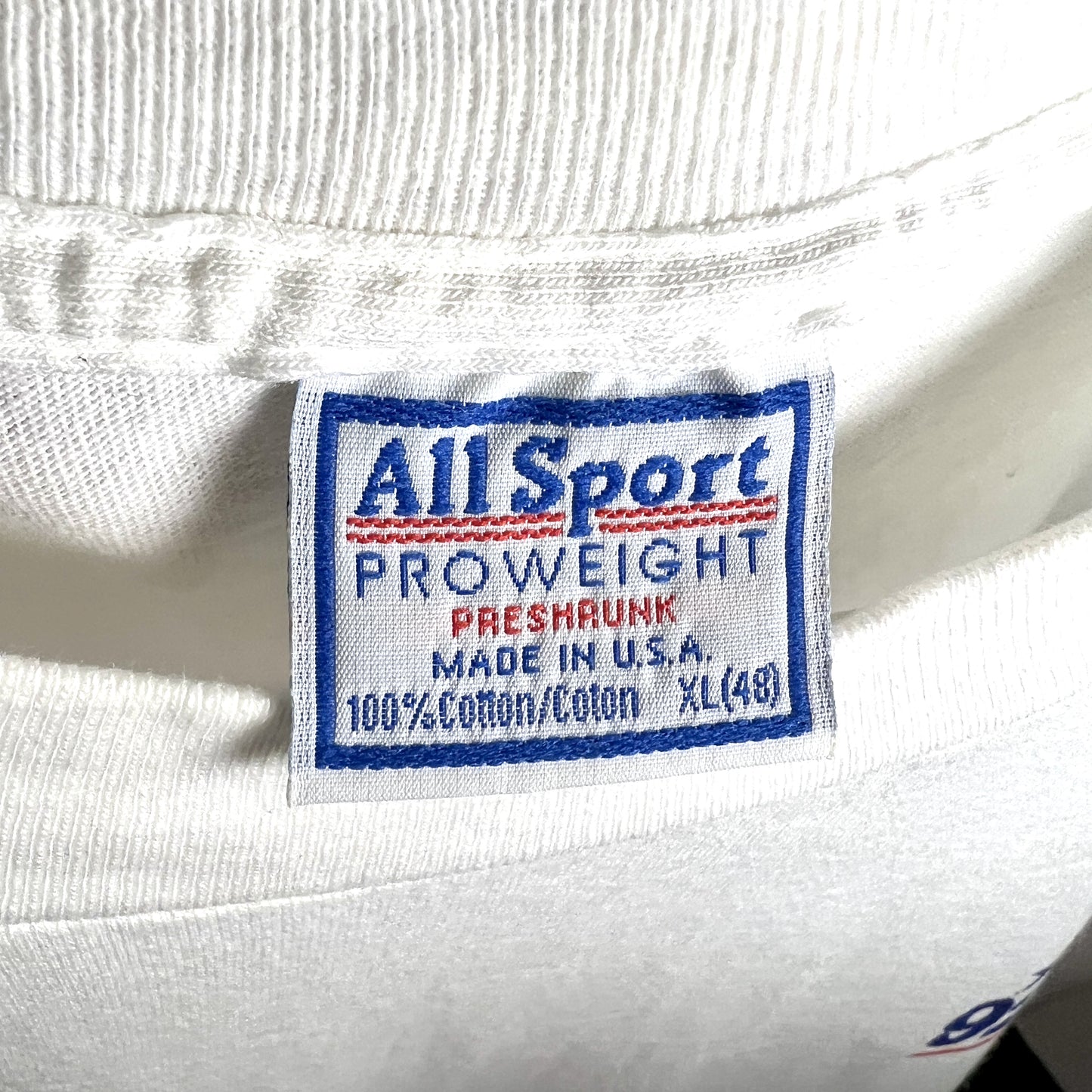 90s AllSport American Radio Tシャツ