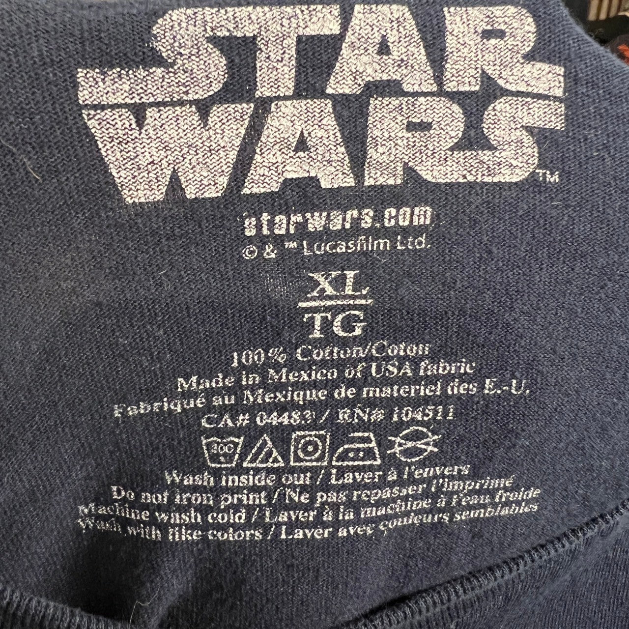 海外公式 スターウォーズ チューバッカ 台詞 Tシャツ