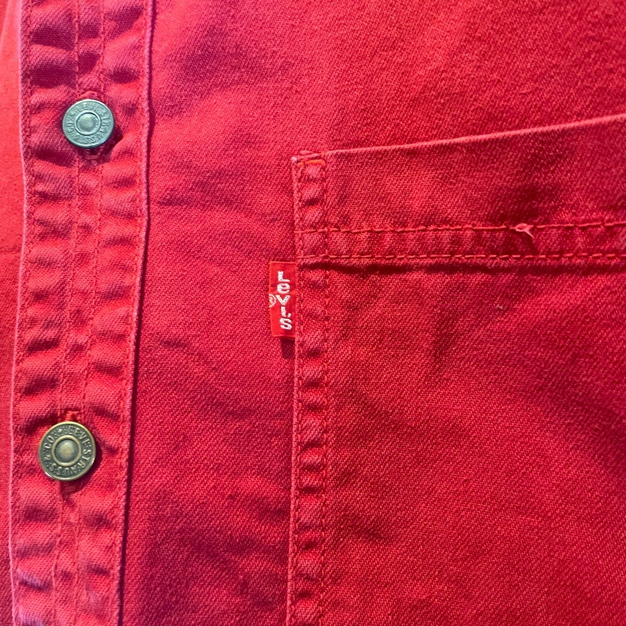 90s Levi’s コットンシャツジャケット