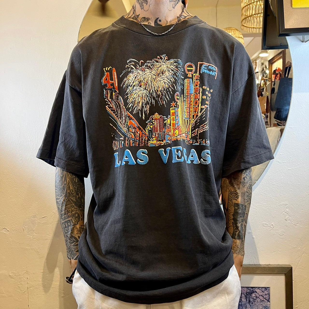 90s H.L. MILLER  LAS VEGAS T-shirt