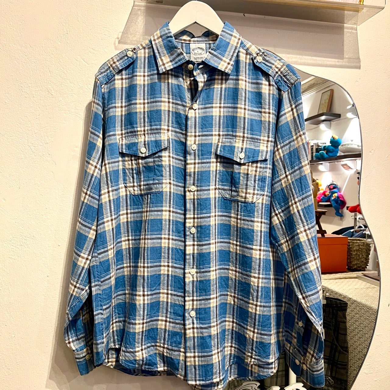 Brooks Brothers リネンシャツ