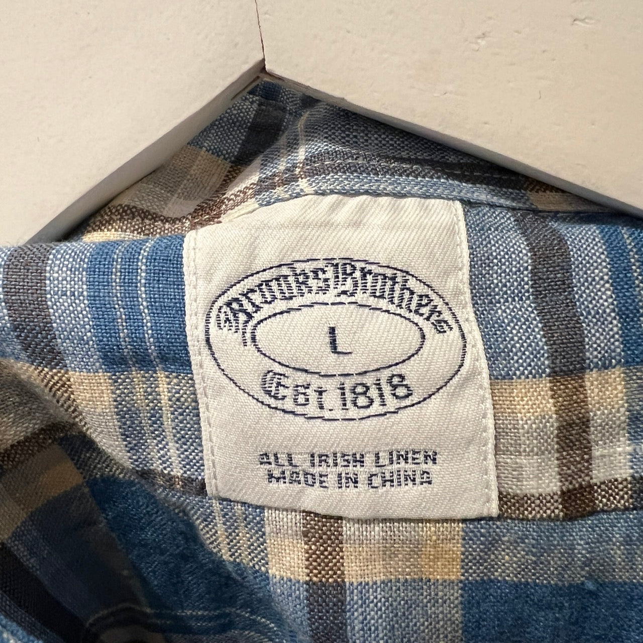 Brooks Brothers リネンシャツ