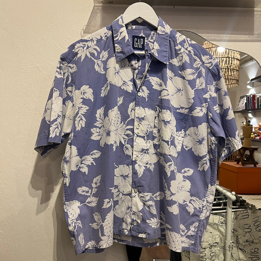 90’s OLD GAP デカタグ アロハシャツ