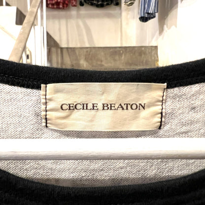 写真家 CECILE BEATON 総柄T