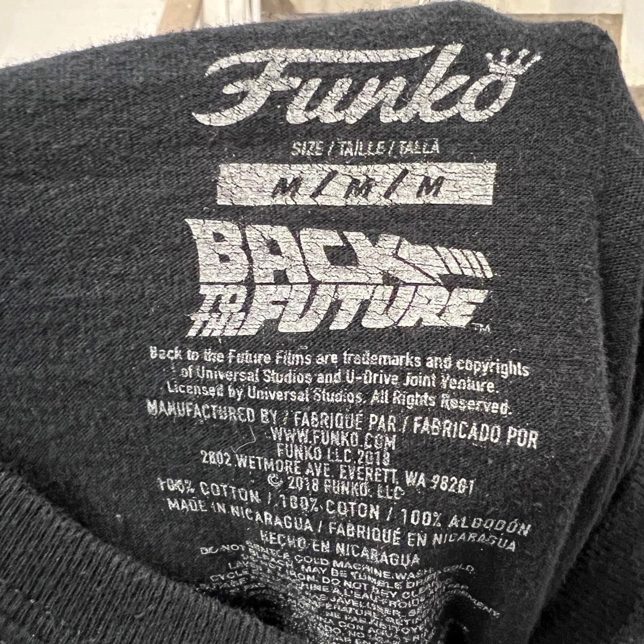海外オフィシャル バックトゥザ・フューチャー T