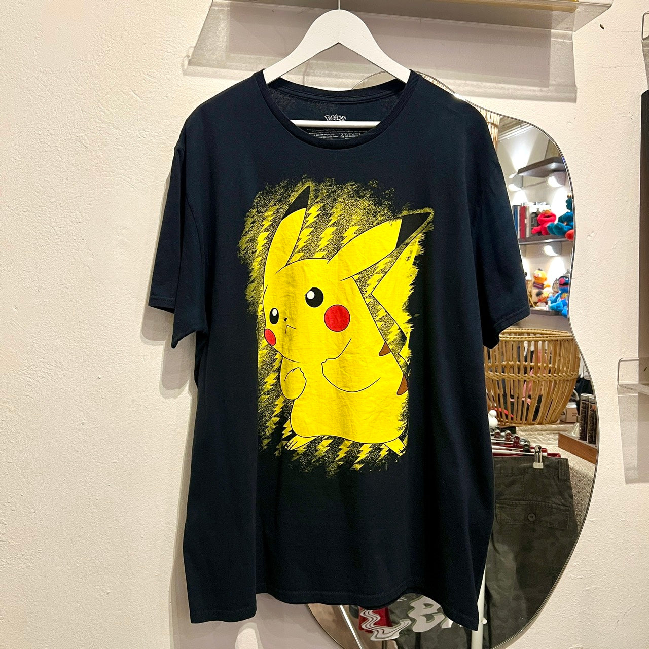 海外オフィシャル ポケモン ピカチュウ ビッグプリントT