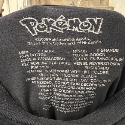 海外オフィシャル ポケモン 金 銀 初期モンスタープリントT