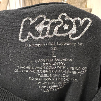 海外オフィシャル 星のカービィ ファイヤーカービィプリントT