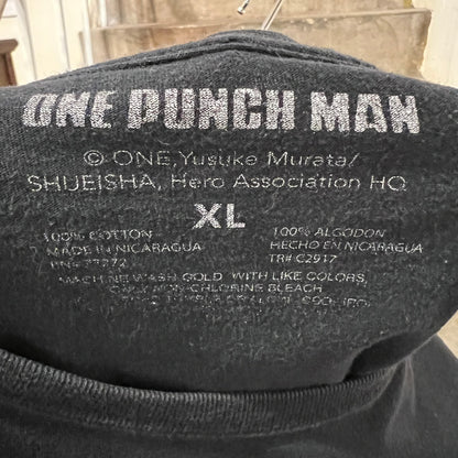 ワンパンマン 趣味でヒーローをやっている者だ プリントT